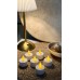 6'LI DEKORATİF TEA LİGHT ŞARJLI LED MUM
