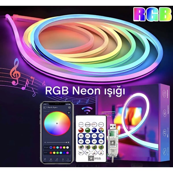 5 Metre RGB Neon LED IŞIK
