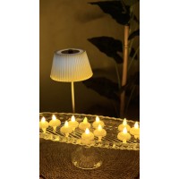 12 ADET DEKORATİF SUDA YÜZEN PİLLİ LED MUM 