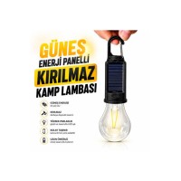 Güneş Enerjili ve USB Şarjlı Kamp Lambası