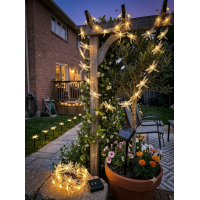 5 METRE 30 LED SOLAR GÜNEŞ ENERJİLİ DEKORATİF YUSUFCUK LED 