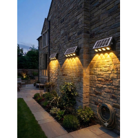SOLAR GÜNEŞ ENERJİLİ DEKORATİF APLİK 8 LEDLİ  
