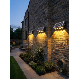 SOLAR GÜNEŞ ENERJİLİ DEKORATİF APLİK 8 LEDLİ  