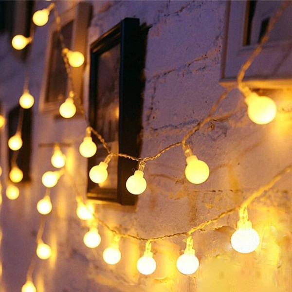 3 Metre 20 LED'li Top Pilli Dekoratif Şerit Aydınlatma